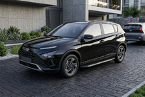 Hyundai Bayon 2021- рр. Бокові пороги Bosphore Duru (2 шт., Алюміній) фото 1