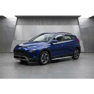 Бокові пороги Mevsim Grey (2 шт., Алюміній) Hyundai Bayon 2021- рр. фото 1