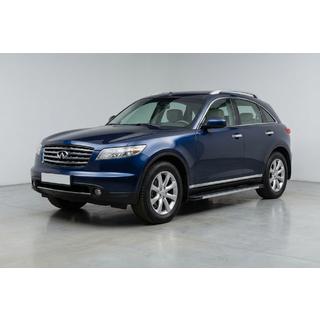 Бокові пороги Maya V1 (2 шт., Алюміній) Infiniti FX 2003-2008 рр. фото 1