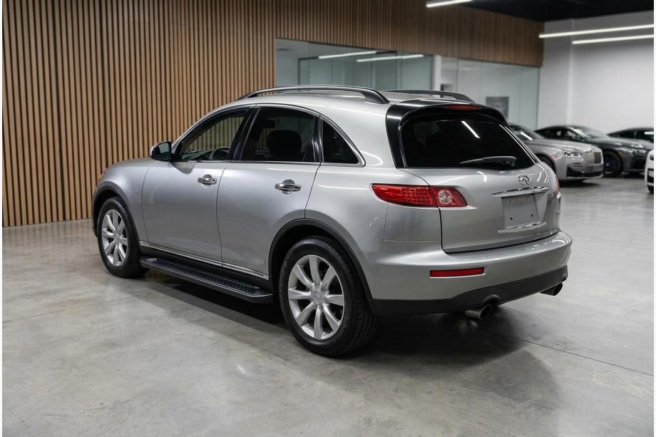 Infiniti FX 2003-2008 рр. Бокові пороги Fullmond (2 шт., Алюміній) Image