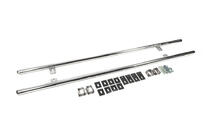 BMW X3 E83 2003-2010 рр. Бічні труби 42 мм (2 шт, нерж) фото 3