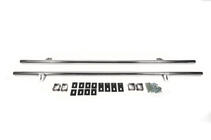 BMW X3 E83 2003-2010 рр. Бічні труби 42 мм (2 шт, нерж) фото 4