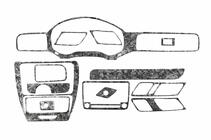 Volkswagen Jetta 2011-2018 рр. Накладки на панель (2011-2014) фото 5