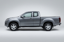 Isuzu D-Max 2011-2019 рр. Бокові пороги Fullmond (2 шт., Алюміній) фото 1
