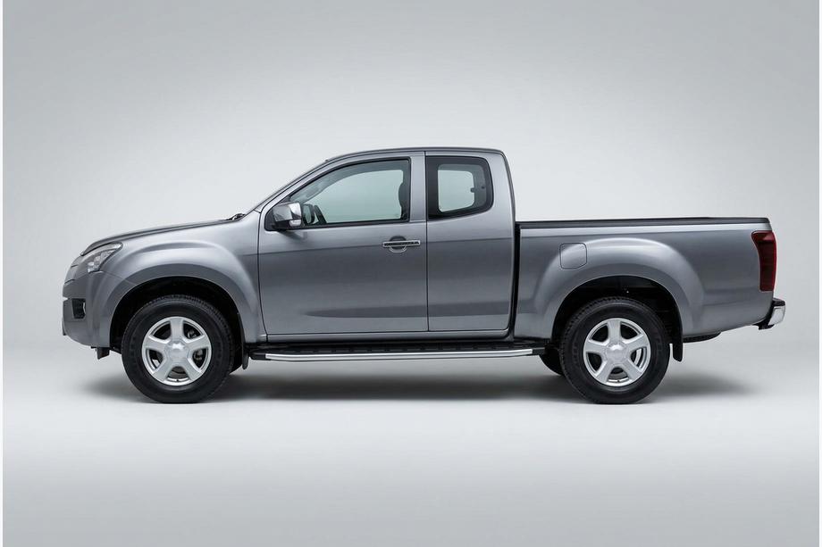 Isuzu D-Max 2011-2019 рр. Бокові пороги Fullmond (2 шт., Алюміній) Image