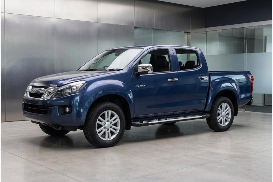 Isuzu D-Max 2011-2019 рр. Бокові пороги Sunrise (2 шт., Алюміній) Фото 1