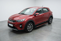 Kia Stonic 2017- рр. Бокові пороги Maya Red (2 шт., Алюміній) фото 1