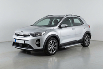 Kia Stonic 2017- рр. Бокові пороги Vision New Grey (2 шт., Алюміній) фото 1