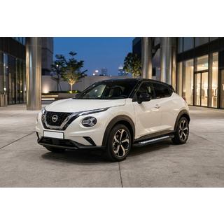 Бокові пороги Vision New Black (2 шт., Алюміній) Nissan Juke 2020- рр. фото 1