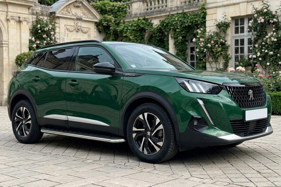 Peugeot 2008 2019- рр. Бокові пороги Maydos V1 (2 шт., Алюміній) Фото 1