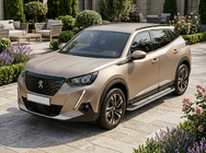 Peugeot 2008 2019- рр. Бокові пороги Maydos V2 (2 шт., Алюміній) фото 1