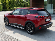 Peugeot 2008 2019- рр. Бокові пороги Rainbow (2 шт., Алюміній) фото 1