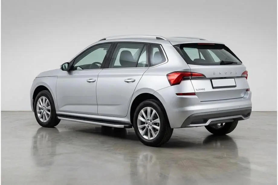 Skoda Kamiq 2019- рр. Бокові пороги Fullmond (2 шт., Алюміній) Image