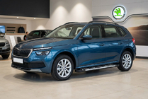 Skoda Kamiq 2019- рр. Бокові пороги Sunrise (2 шт., Алюміній) фото 1