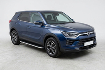 SsangYong Korando 2019- рр. Бокові пороги Fullmond (2 шт., Алюміній) фото 1