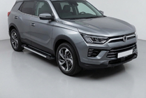 SsangYong Korando 2019- рр. Бокові пороги RedLine (2 шт., Алюміній) фото 1