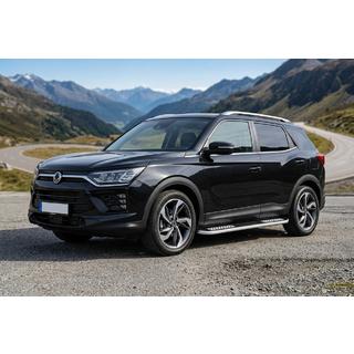 Бокові пороги Tayga V2 (2 шт., Алюміній) фото 1