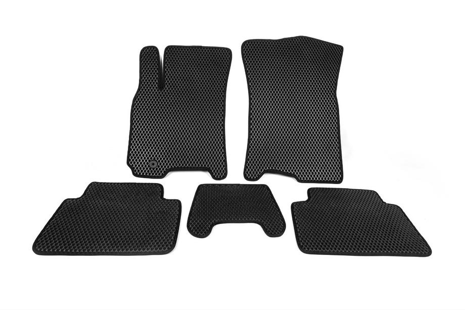 Daewoo Gentra 2013- рр. Килимки EVA (чорні) Image