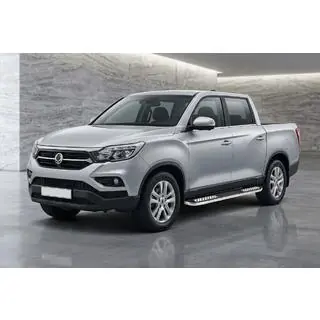Бокові пороги Tayga V2 (2 шт., Алюміній) фото 1