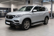 SsangYong Rexton II 2017- рр. Бокові пороги Maydos V2 (2 шт., Алюміній) фото 1