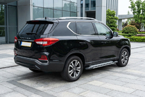 SsangYong Rexton II 2017- рр. Бокові пороги Rainbow (2 шт., Алюміній) фото 1