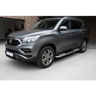 Бокові пороги Tayga V2 (2 шт., Алюміній) фото 1