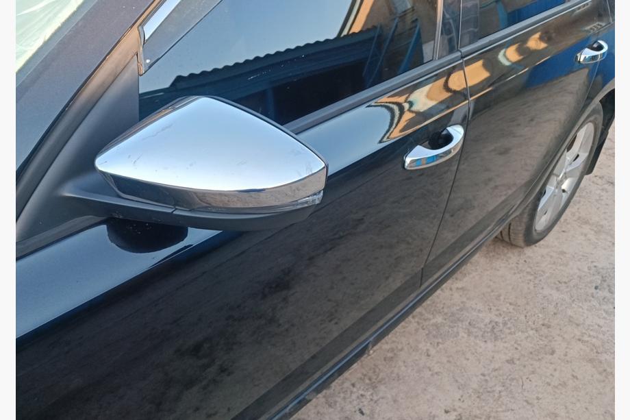 Volkswagen T-Roc 2017-2025 рр. Накладки на дзеркала (2 шт, нерж) Image