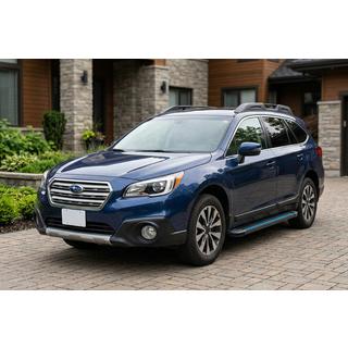 Бокові пороги Maya Blue (2 шт., Алюміній) Subaru Outback 2014-2019 рр. фото 1