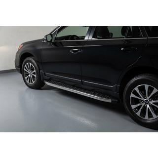 Бокові пороги BlackLine (2 шт., Алюміній) Subaru Outback 2014-2019 рр. фото 1