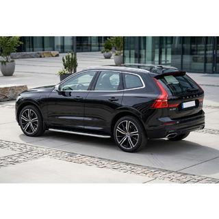 Бокові пороги Maydos V1 (2 шт., Алюміній) Volvo XC60 2017- рр. фото 1