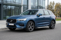 Volvo XC60 2017- рр. Бокові пороги Vision New Grey (2 шт., Алюміній) фото 1