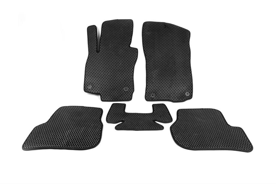 Skoda Octavia II A5 2006-2010 рр. Килимки EVA (чорні) Фото 4