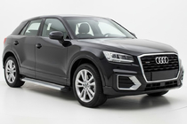 Audi Q2 2016- рр. Бокові пороги Maya V2 (2 шт., Алюміній) фото 1