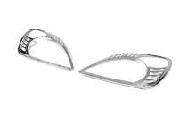 Honda CRV 1996-2001 рр. Накладки на фари (2 шт., пласт) фото 2