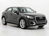 Audi Q2 2016- рр. Бокові пороги BlackLine (2 шт., Алюміній) фото 1