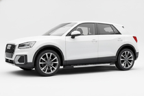 Audi Q2 2016- рр. Бокові пороги RedLine (2 шт., Алюміній) фото 1