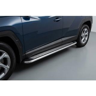 Бокові пороги Maydos V2 (2 шт., Алюміній) Hyundai Tucson NX4 2021- рр. фото 1