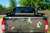 Mazda BT-50 2007-2012 рр. Дуга на кузов (чорна) фото 5