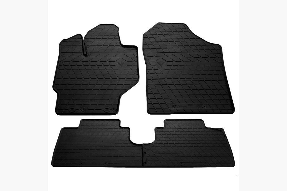 Toyota Yaris 2010-2020 рр. Гумові килимки (4 шт, Stingray Premium) Image