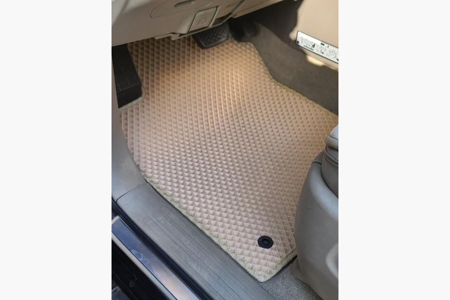 Lexus GX470 2002-2009 рр. Килимки EVA (2 ряди, бежеві) Image