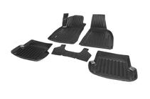 Audi A4 B6 2000-2004 рр. Килимки Stingray 3D (5 шт, поліуретан) фото 2