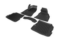 Audi A6 C5 2001-2004 рр. Килимки Stingray 3D (5 шт, поліуретан) фото 2