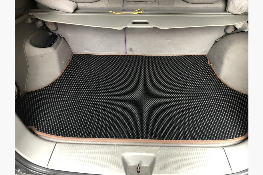 Kia Sorento I BL 2002-2009 рр. Килимок багажника EVA (чорний) Image