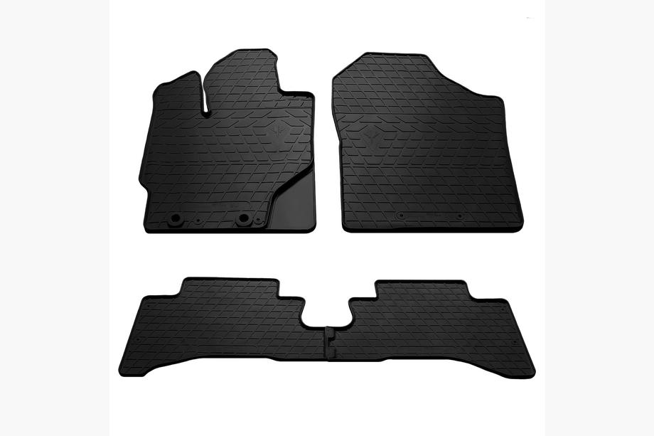 Toyota Yaris 2010-2020 рр. Гумові килимки Hybryd (4 шт, Stingray Premium) Image