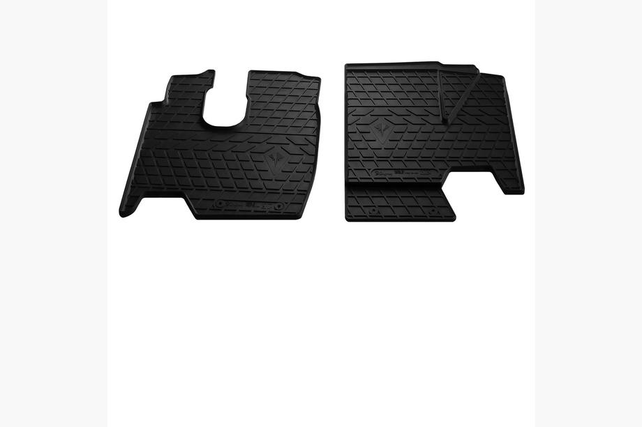 Mercedes Atego 1998-2004 рр. Гумові килимки (2 шт, Stingray Premium) Image