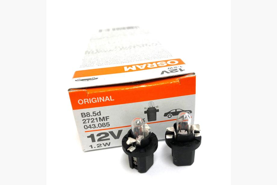 Вказівна лампа Osram 2721MF 1,2W 12V B8,5d 5X10FS Image