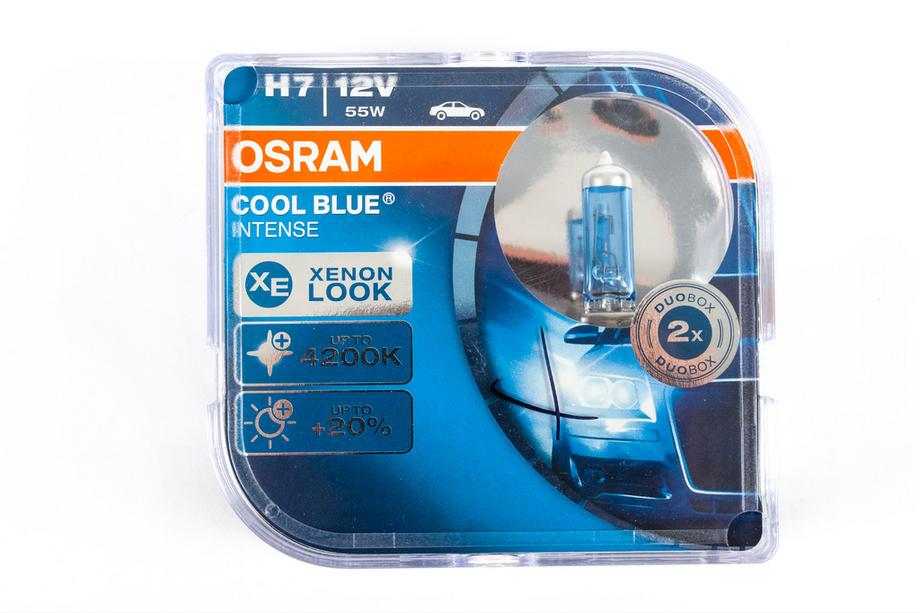 Лампа головного світла Osram H7 55W Cool Blue Intense 64210CBI Image