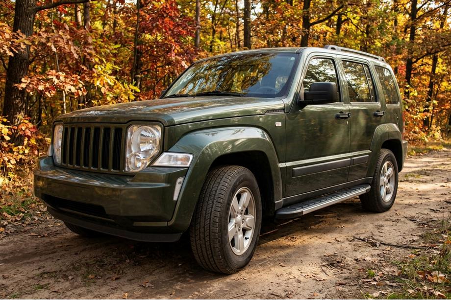 Jeep Cherokee/Liberty 2007-2013 рр. Бокові пороги Duru (2 шт., Алюміній) Фото 1