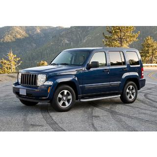 Бокові пороги Tayga Grey (2 шт., Алюміній) Jeep Cherokee/Liberty 2007-2013 рр. фото 1
