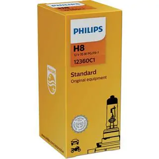 Лампа головного світла Philips H8 35W 12360 фото 2